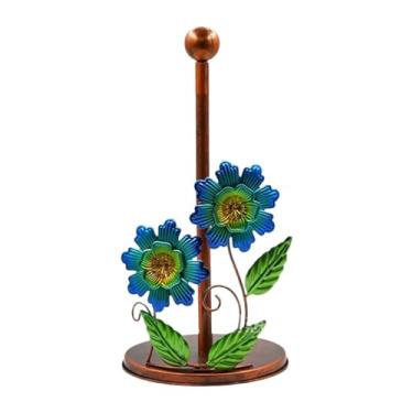 Imagem de Fxzqgnh Porta-guardanapos de, Organizador de Papel-toalha de Cozinha, Porta-guardanapos Vertical para Bar, Hotel, Casa, Decoração de Banheiro, Azul, Tamanho real