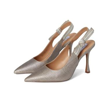 Imagem de Steve Madden Sapato feminino Bri Pump, Glitter prateado, 38