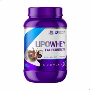 Imagem de Lipo Whey Protein Fat Burner 3W Premium 900g Myoplex, Chocolate Com Br