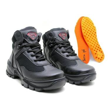 Imagem de Bota Coturno Tática Militar Pm Cano Curto - FRANBOOTS, 38