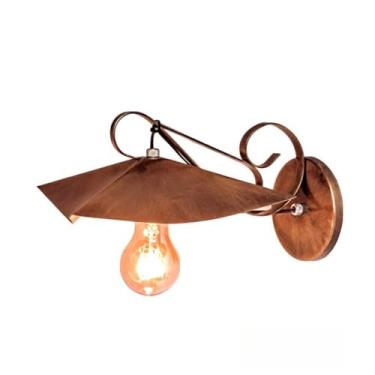 Imagem de Arandela Retrô Áreas Externa Parede Ouro envelhecido