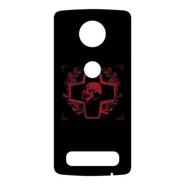 Imagem de Capa Adesivo Skin023 Verso Para Motorola Moto Z2 Play - KawaSkin