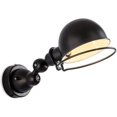 Imagem de O Braço Longo De Ferro Preto Pode Ajustar A Luz Da Arandela De Parede, Lâmpada De Montagem Na Parede Do Balancim Industrial, Iluminação Do Suporte Da Lâmpada E27, Decoração De L, B