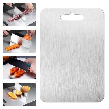 Imagem de Tábua de corte SHIRIA 100% puro titânio frente e verso 45x30cm