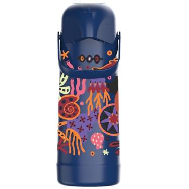 Imagem de GARRAFA TÉRMICO TERMOLAR MAGIC PUMP 1L AZUL DECORADA