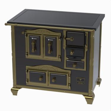 Imagem de Fogao a Lenha Venax n 2 Imperador Premium Preto SE