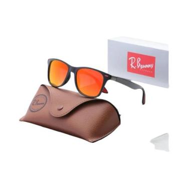 Imagem de Óculos De Sol Anti-reflexo UV400 Com Armação Quadrada Para Homens E Mu