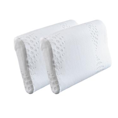 Imagem de Conjunto de Travesseiros Visco Firme Cervicale 60x40 cm - Sleep Complements