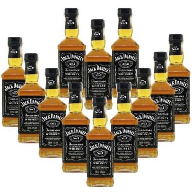 Imagem de Kit Whisky Jack Daniels 200ml - 12 Garrafas