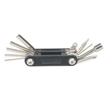 Imagem de menolana Chave de Afinação de Bateria Dobrável Compacta 10 em 1 Portátil Afinador de Bateria Chave de Fenda