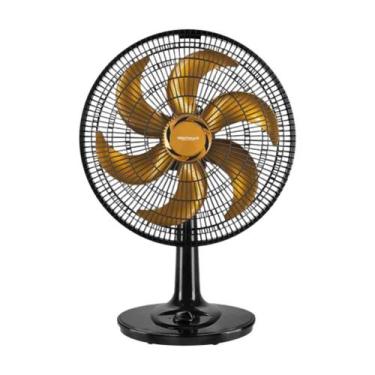 Imagem de Ventilador De Mesa 40cm Turbo Preto/bronze 127v Ventimais, 110V
