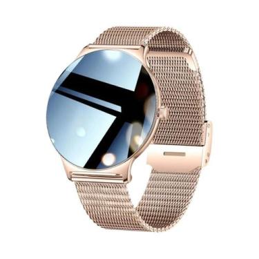 Imagem de Relógio Inteligente Ultra Fino Feminino De 7.9MM Com Tela AMOLED HD De