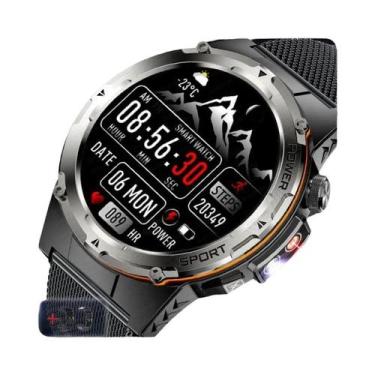 Imagem de Relógio Inteligente Militar Masculino Para Atividades Ao Ar Livre 2025