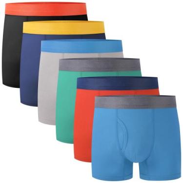 Imagem de Cuecas boxer BAMBOO COOL Boys 6-18Y, que absorvem a umidade, pacote co