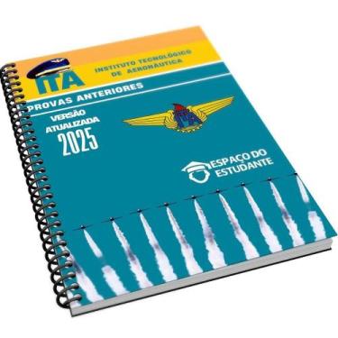 Imagem de Apostila Vestibular ITA 2025 - 547 Páginas com Gabarito Oficial - ESPA