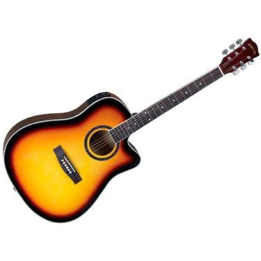 Imagem de Violao Class Cld41Ce Folk Sb Sunburst