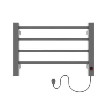 Imagem de Casuli Toalheiro Termico Circolare Uno 220V Direito - Cinza