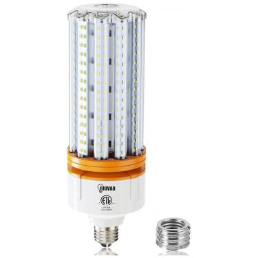 Imagem de Lâmpada LED Milho 100W, Equivalente 1000W, 15000 Lúmens, 5000K Luz Branca, Base E26/E39, Iluminação Alta para Galpão, Garagem, Escritório