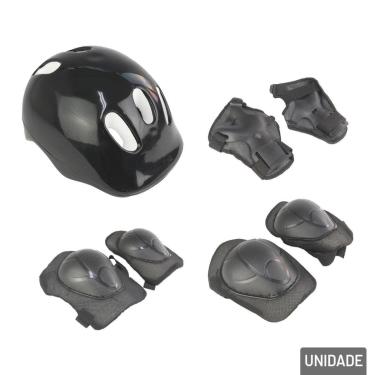Imagem de KIT de Proteção Radical Infantil 7 Pçs Preto