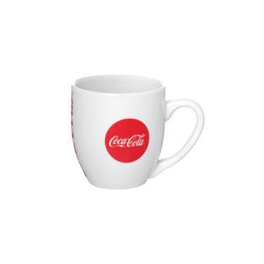Imagem de Caneca de Porcelana Coca-Cola Branca 300 ml
