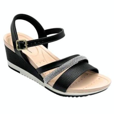 Imagem de Sandália Anabela Salto Médio Modare Ultraconforto 7123-147-Feminino