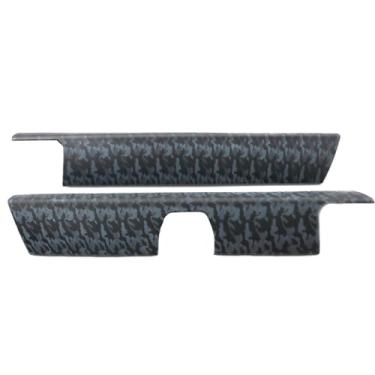 Imagem de Barong for Tesla Cybertruck Accessoriess Adesivos Interiores Carro Controle Central Painel Painel Capa Guarnição Moldura Decalque Camuflagem 2 Peças