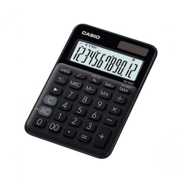 Imagem de Calculadora De Mesa 12 Dígitos Preta - Ms-20uc-bk-n-dc