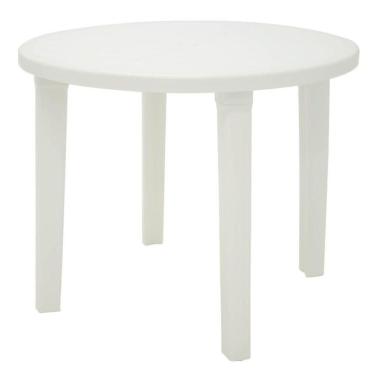 Imagem de Mesa Tramontina Cassino Branco