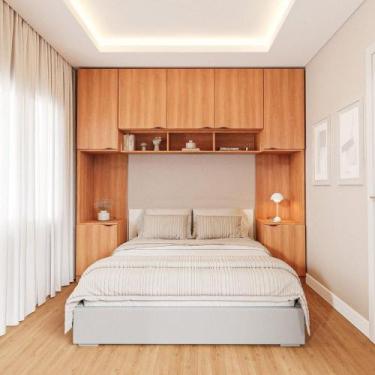 Imagem de Guarda-roupa Modulado 7 Portas 4 Peças Hera Cabecasa Madeiramadeira Lo