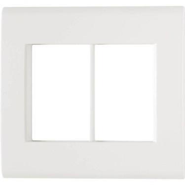 Imagem de Placa 6 Postos Tramontina 4x4 Liz Branca