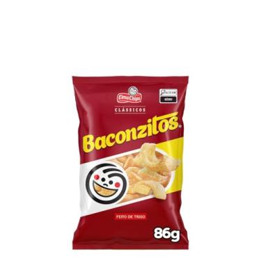 Imagem de Salgadinho de Trigo Elma Chips Baconzitos Clássicos Pacote 86g