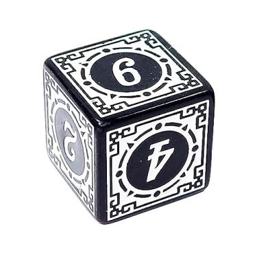 Imagem de Dado D6 Runas - 6 faces - RPG (Branco)