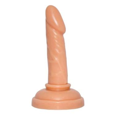 Imagem de Prótese Realística 9,0 X 2,0 Cm Pênis Pequeno Atóxico Dildo Compacto Discreta PLPEPBG