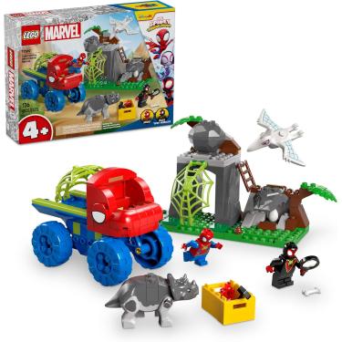 Imagem de Blocos de Montar - Resgate da Equipe Spidey aos Dinos - LEGO LEGO DO BRASIL