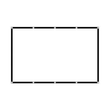 Imagem de Tela de Projetor Portátil HD Cortina de Projeção Dobrável de Poliéster para Home Office (Kavoletys9ufcdrwn-15)