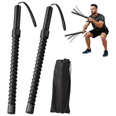 Imagem de Cordas de batalha sem corda para exercícios físicos, corda de pular sem fio, treino portátil para academia em casa, cordas de batalha para exercícios HIIT, treinamento cardiovascular de baixo impacto