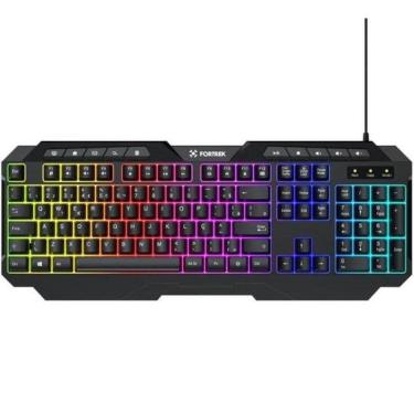 Imagem de Teclado Gamer Multimidia Fortrek Shortcut Preto