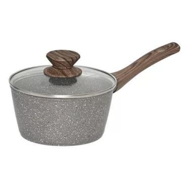 Imagem de Panela Antiaderente Indução Cerâmica 16cm Mimo Style Linha Grafito Coo