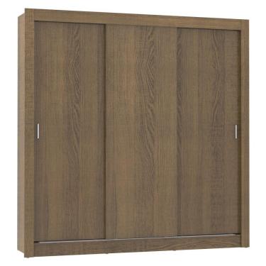 Imagem de Guarda Roupa Casal Lyon Plus 3 Portas Rustic Madesa
