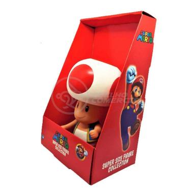 Imagem de Boneco Cogumelo Toad Grande Super Size 20Cm - Mario