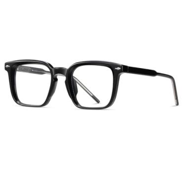 Imagem de VFDHN Óculos de Sol Vintage Polarizados Femininos e Masculinos de Luxo Estilo Punk para Dirigir com Rebites (Anti Luz Azul)