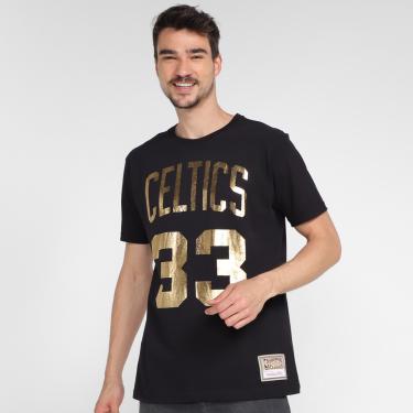 Imagem de Camiseta NBA Boston Celtics Mitchell & Ness Bird 33 Masculina-Masculino