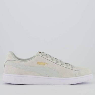 Imagem de Tênis Puma Smash V2 BDP Feminino Cinza, 35