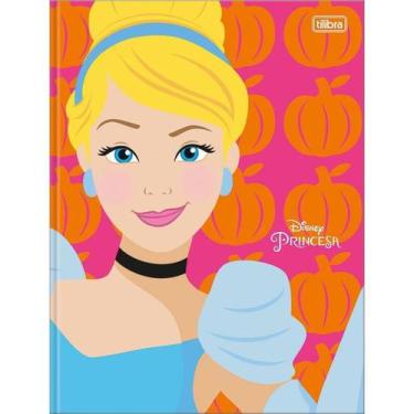 Imagem de Caderno 1/4 80Fls Brochura Princesa Cinderela - 308811 - Tilibra