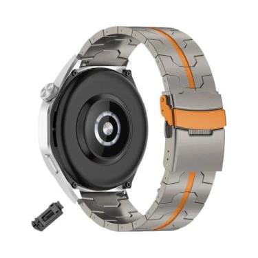 Imagem de Pulseira De Titânio 20mm 22mm Para Huawei Watch GT5 pro GT4 Samsung Ga