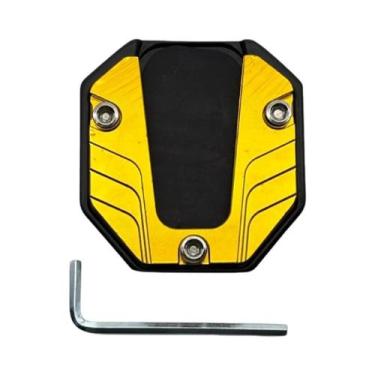 Imagem de Extensor De Apoio Para Moto Universal, Base Ampliada Antiderrapante - 