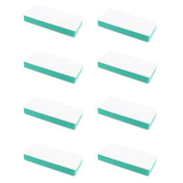 Imagem de Pro Bamboo Kitchen Conjunto de esponjas de polimento de dupla face, 8 peças, grãos 6000, blocos de lixamento de espuma manual multiuso para pulseira de relógio, polimento, limpeza, trabalho automotivo