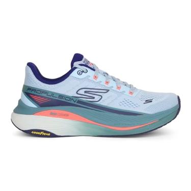 Imagem de Skechers Tênis feminino Max Cushion Propulsion, Azul-claro azul-marinho, 40