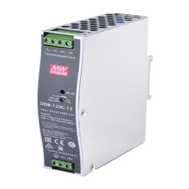 Imagem de Mean Well 120W Fonte De AlimentaçãO Para RáDio Amador Dc-Dc Tipo Trilho Din Fonte De Energia Ininterrupta Para Jogos 12V 10A (DDR-120C-12 12V/10A/120W/DIN Rail Power)