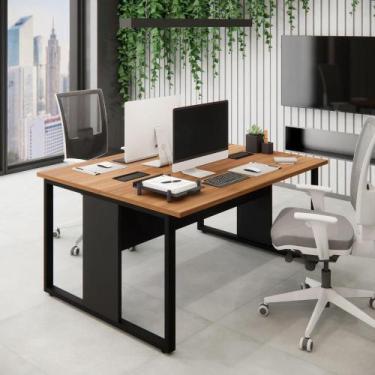 Imagem de Mesa de Trabalho para Escritório 2 Lugares NG Pre 1,50m F5 - F5 Office